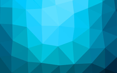 Light BLUE vector polygon abstract layout.