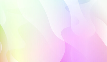 Geometric Wave Shape with Colorful Gradient Color Background Wallpaper. Vector Illustration.