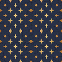 Poster - gold seamless pattern. marble texture. glitter golden stars. elegant sparkle background. beautiful d