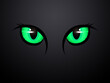 © adrenalinapura - illustration of green cat eyes