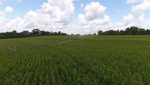 Irrigation System On Farm Drone
