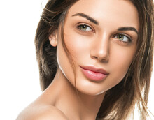 Natural Fresh Clean Skin Woman Beauty