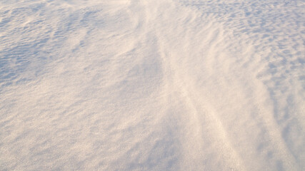 Poster - high angle view of snow texture
