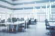 © Pixels Hunter - Multi exposure of abstract virtual financial graph hologram on a modern furnished office background, forex and investment concept