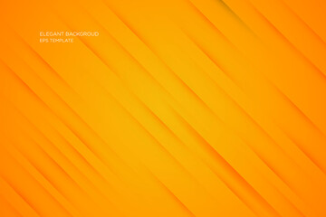 Leinwandbilder - Elegant yellow dynamic abstract line background template. Business banner, event, holiday, party, halloween, birthday, falling background