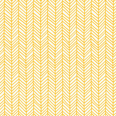 Poster - Seamless abstract hand drawn pattern