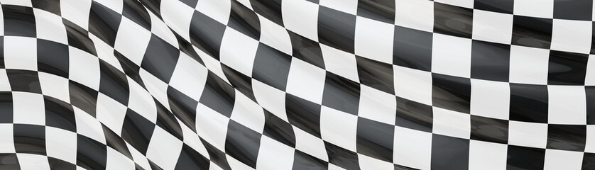 Aufkleber - flag finish race sport 3d champion winner
