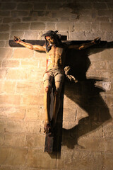 Jesus Christ crucified on the cross