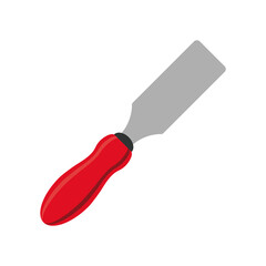 Sticker - chisel tool style flat icon