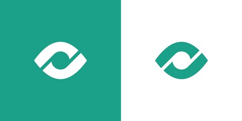 abstract eye - icon template for logo design