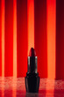 © Luis Mario Hernandez/ADDICTIVE STOCK - Red lipstick in elegant shiny tubes placed on red background