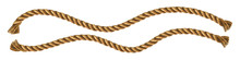 Rope Frame. Vector Illustration. White Background