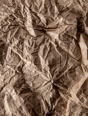 Crumpled paper as an abstract background.