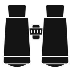 Poster - survival binoculars icon. simple illustration of survival binoculars vector icon for web design isol