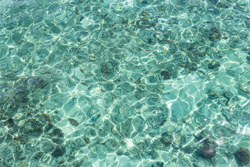 blue water surface