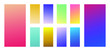 © Renat - Modern vector template for cover, poster, brochure, mobile app. Abstract color gradient background