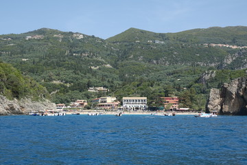 Wall Mural - Bucht bei paleokastritsa, Korfu