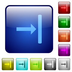 Sticker - Align to right color square buttons