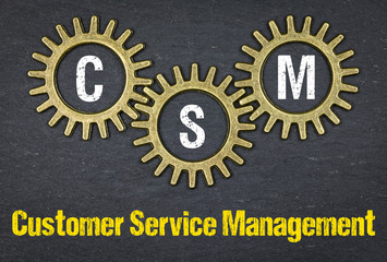 Canvas Print - CSM Customer Service Management