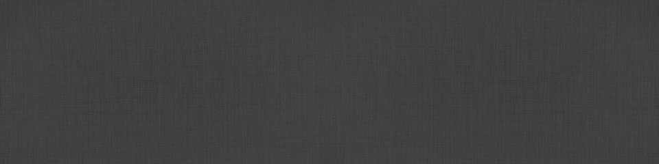 Dark anthracite gray black natural cotton linen textile texture background banner panorama	