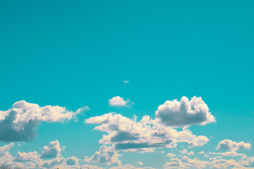 sky with white clouds natural light midday 