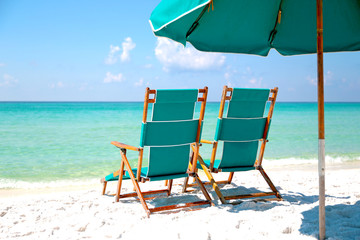 Summer Vacation Beach Chairs