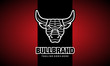 Bull Head Logo Design - Abstract Stong and Angry Bull Vector Illustration