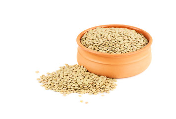 Poster - Lentils in the bowl