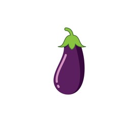 Poster - egg plant icon vetor illustration design