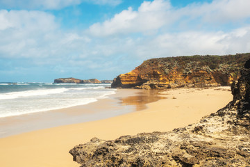 Canvas Print - rough coast at the Great Ocean Road Australia