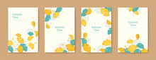 Elegant Ginkgo Leaves Brochure Set