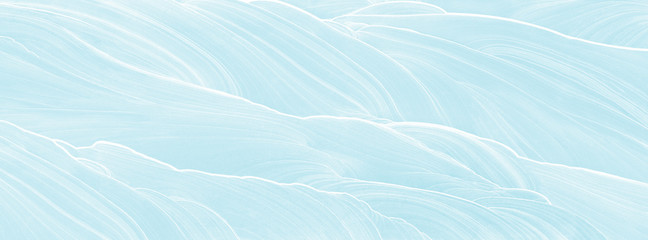 abstract blue waves pattern background