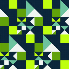 Poster - Bright colors of seamless pattern.