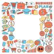 © helen_f - Business and finance online education vector pattern. Start up and innovations