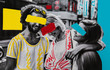 © kkgas/Stocksy - Three anonymous friends creative collage