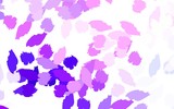 Fototapeta Motyle - Light Purple, Pink vector backdrop with memphis shapes.