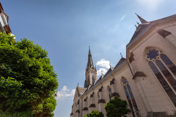 Wall Mural - Sacred Heart Church in Koszeg, Hungary