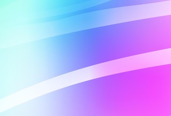 Poster - light pink, blue vector colorful blur backdrop.