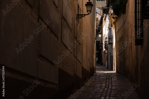 Fotografía Streets from Albaicin neighborhood at Granada, Andalusia, Spain.