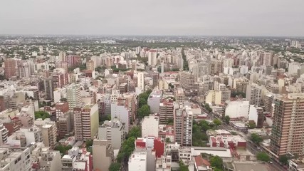 Wall Mural - Aerial view of a neighborhood of Buenos Aires, Villa Urquiza. Argentina.