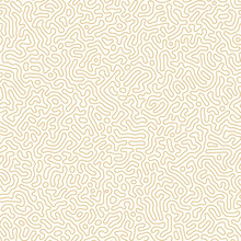 Abstract Organic Background, Natural Maze Labyrinth, Reaction Diffusion Pattern, Organic Shapes Seamless Vector Pattern