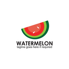 Canvas Print - Watermelon fruit logo design template