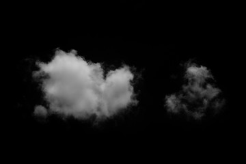 Wall Mural - white cloud object for nature design summer background.