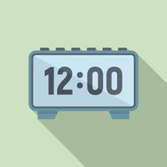 Poster - digital alarm clock repair icon. flat illustration of digital alarm clock repair vector icon for web