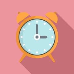 Poster - alarm clock repair icon. flat illustration of alarm clock repair vector icon for web design