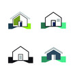 Logo immobilier maison 