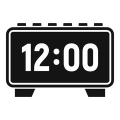 Poster - digital alarm clock repair icon. simple illustration of digital alarm clock repair vector icon for w