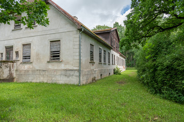 Wall Mural - stone mansion in estonia europe