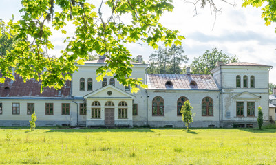 Poster - old estonian stone manor