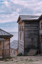 Old Wooden House Near The Sea